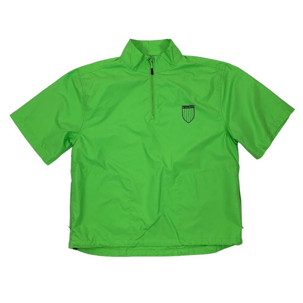 Faldo Short Sleeve‎ Shirt Medium Gray Golf Polo Casual